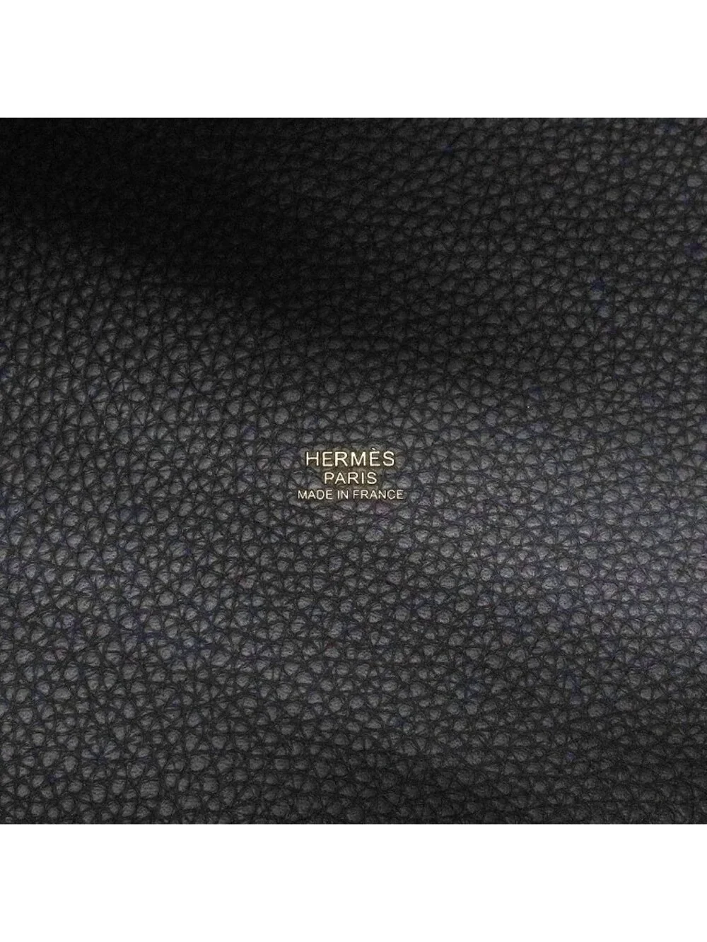 Hermes Handbag Picotin Lock MM Taurillon Clemence Canvas Gold